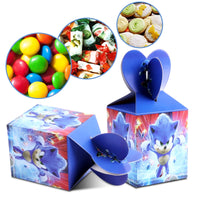 1 x RAW Customer Returns Sonic 24 Candy Box, Sonic Gift Box, Sonic Boxes Party Bags for Children, Sonic Gift Bags for Children s Birthday, Candy Bags for Children s Birthday Parties - RRP €15.99