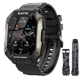 1 x RAW Customer Returns PYRODUM Smartwatch Men, 1.71 HD Touchscreen Fitness Tracker Watch, 5ATM Waterproof Smart Watch with Blood Pressure Monitoring Heart Rate Monitoring Pedometer, 24 Sports Modes Fitness Watch for iOS Android - RRP €44.36