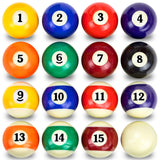 1 x RAW Customer Returns BILLARES Y DARDOS CAMARA American Billiard Ball Set Standardgrxf6xdfe 50.8mm and Weixdf 47.8 mm  - RRP €36.0