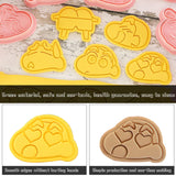 8 x Brand New ZoneYan Cartoon Plastic Cookie Cutters, Cookie Cutters, 8 Piece Cookie Cutter Set, Cookie Cutter Plastic, Animal Cookie Mold, Bread Cutters, Vegetable Cookie Cutters for Children WW  - RRP €64.4