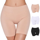 1 x RAW Customer Returns Yuson Girl Women s Control Panties Anti-Chafing Anti-Slip Leggings, Underpants Under Skirt Short Pants, Control Panties Shorts Safety Panty Lace Leggings Short Tight - RRP €27.6