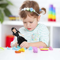 17 x Brand New FOXMM Dolls, Mona Dolls, Mona Family Gothic Doll, Cosplay Gothic Party Decoration, Toys for Children Ages 3 and Up. Black1  - RRP €284.24