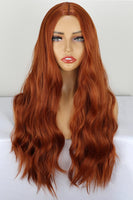 1 x RAW Customer Returns PORSMEER Auburn Red Wigs Fashion Long Curly Wigs 24 Inches Anime Wig Cosplay Wigs Girls - RRP €26.72