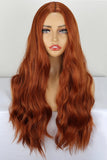 1 x RAW Customer Returns PORSMEER Auburn Red Wigs Fashion Long Curly Wigs 24 Inches Anime Wig Cosplay Wigs Girls - RRP €26.72