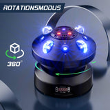 1 x RAW Customer Returns 60W Moving Head Stage Light, RB LED Rotating Starry Sky Party Light with 6 Light Effect Patterns DMX 15CH Master-Slave Sound Activation Modes, Disco Lights for Shows House Parties Bar Club Weddings - RRP €159.99