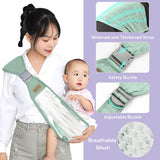 1 x RAW Customer Returns FUNUPUP Baby Carrier Newborn from birth 3D Mesh Baby Carrier Newborn Adjustable Baby Carrier Baby Carrier for Baby Carrier Newborns Children up to 20 kg, Mesh-Green - RRP €24.0