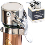 1 x RAW Customer Returns Kloveo Sparkling Wine Stopper - WAF Seal no pressure pump required - Sparkling wine bottle stopper, ideal for champagne, prosecco, cava and sparkling wines - RRP €19.99