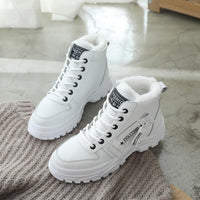 1 x RAW Customer Returns Yeeteepot Women s Winter Boots Warm Snow Shoes Ankle Boots Casual Walking Boots Non-slip Hiking Boots White 38 EU 39 CN - RRP €45.99