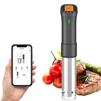 1 x RAW Customer Returns Inkbird Sous Vide Stick 1000 Watt, ISV-200W Sous Vide Cooker App Control, 360 Circulation, 0 -90 Temperature - RRP €89.99