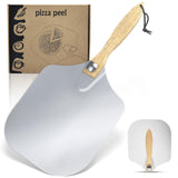 1 x RAW Customer Returns SPEENSUN pizza peel, aluminum pizza shovel with folding handle, 35.6 x 30.5 cm, pizza peel with generous contact surface, sturdy button, easy installation, ideal for homemade pizza - RRP €26.79