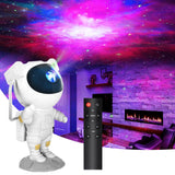 1 x RAW Customer Returns Nigecue Astronaut LED Starry Sky Projector with Remote Control, Star Projector Night Light Star Projector with Timer, LED Projector Lamp for Baby Children Bedroom Home Theater Party House - RRP €43.19