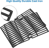 1 x RAW Customer Returns GFTIME 41.9 x 54.6cm cast iron grill grate replacement for Tepro Toronto, Aktiva Angular, EL Fuego Montreal, TAINO Hero XL charcoal grill, cast iron grate grill accessories 2 pieces - RRP €37.3