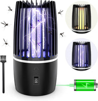 1 x RAW Customer Returns Insect Killer Mosquito Trap 4000mAh Electric USB Rechargeable Mosquito Killer Electric Lamp Fly Trap Insect Repellent Indoor Outdoor Pest Control Attractant for Backyard - RRP €29.99