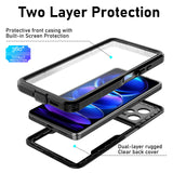 1 x RAW Customer Returns ShellBox Xiaomi Redmi Note 12 Pro 5G Case IP68 Waterproof Phone Case Xiaomi Redmi Note 12 Pro Case with Built-in Screen Protector Full Body Shockproof 360 Degree Case for Redmi Note 12 Pro 5G - RRP €16.99