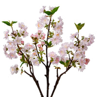 1 x RAW Customer Returns Briful Set of 3 Artificial Flowers Like Real Spring Decorative Flowers White Peach Blossom Spring Flowers Artificial Branches 94 cm Long Stems for Flower Arrangement Home Decoration - RRP €27.19