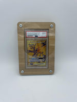 1 x RAW Customer Returns LiftWood card stand made of bamboo wood for one PSA Graded trading card each - TCG Trading Card Games - RRP €19.15