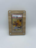 1 x RAW Customer Returns LiftWood card stand made of bamboo wood for one PSA Graded trading card each - TCG Trading Card Games - RRP €19.15