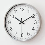 1 x RAW Customer Returns HZDHCLH 30CM Wall Clock Modern Quartz Silent Wall Clocks Round Without Ticking Noise Decorative Wall Clock for Living Room, Bedroom, Kitchen White  - RRP €24.19