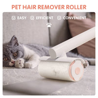 1 x RAW Customer Returns Baytion Pet Cat Dog Hair Remover Brush, Extra Sticky Clothes Adhesive Roll 360 Sheets for Sofa, Clothes, Bed, Coat and Furniture - RRP €12.99