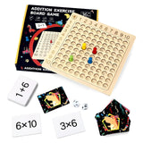 2 x Brand New Kiuiom Multiplication Board, Montessori Children s Counting Toy, Math Game Fun For Math Pros, Wooden One By One Hundred Board Toys, Math Learning For Elementary School Students, Number Learning Game Tasks - RRP €22.18