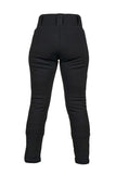 1 x RAW Customer Returns GREAT BIKERS GEAR - Motorcycle Super Leggings Pants Women s Lined Protection Motorcycle Women s Leggings with Removable CE Armor, Short Leg Black Design, L  - RRP €81.95