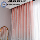 1 x RAW Customer Returns Tospass Curtain Children s Room Opaque Curtains Girls Blackout Curtain Shiny Stars Curtains with Eyelets Voile Set of 2 Curtains for Bedroom Living Room Curtains 132 x 210 cm Yellow Grey - RRP €10.07