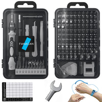 1 x RAW Customer Returns FANACAN 160-in-1 Precision Screwdriver Set - Precision Tool Kit for DIY Electronic Repairs, PC, Laptop, Smartphone - RRP €25.2