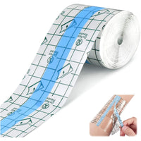 1 x RAW Customer Returns Waterproof transparent bandage, 5 cm x 10 m plaster roll, medical adhesive tape, transparent plaster roll, tattoo bandage, waterproof bandage, for shower plaster, anti-allergic, sports, showering - RRP €10.07