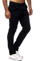 1 x RAW Customer Returns Elara Men s Chino Pants Slim Fit Stretch Chunkyrayan MEL009-Black-32 30 - RRP €34.95