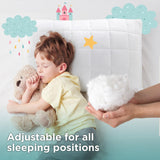 1 x RAW Customer Returns Vitapur Exclusive Pillow 40x60, pack of 2 - Children s pillows for tender dreams - Children s pillows for perfect support - Baby pillow with anti-allergenic cover - RRP €30.24