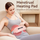 1 x RAW Customer Returns Menstrual Heating Pad, Cordless Electric Heating Belt, Rechargeable Heated Massage Pillow for Menstrual Period Pain Relief, Stomach, Back or Belly Pain - RRP €20.21