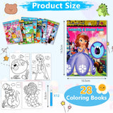 1 x RAW Customer Returns OSDUE children s coloring book set, 28 mini coloring books, coloring book with 12 colored pencils and stickers, for children s daycare, children s restaurant, birthday gift, party favor - RRP €12.05