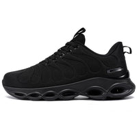 1 x RAW Customer Returns LARNMERN Safety Shoes Men s Work Shoes Women s Lightweight Anti-Smashing Comfortable Cushioning Breathable Fashion Steel Toe Work Sneakers Black, EU 43  - RRP €44.47