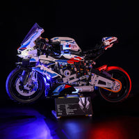 1 x RAW Customer Returns YEABRICKS LED Light for Lego-42130 Technic BMW M 1000 RR Building Blocks Model Lego Set Not Included  - RRP €26.99