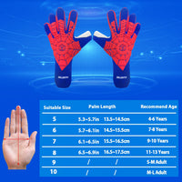 1 x RAW Customer Returns Jalunth Goalkeeper Gloves Kids Men Boys Women Adult Soccer Gloves Goalkeeper Accessories Football Soccer Gloves Training Game Non-Slip Latex Football Gloves Size 5 6 7 8 9 10 - RRP €30.24