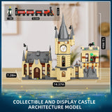 1 x RAW Customer Returns QLT Harry Castle Clamp Building Blocks Building Toy with LED, Compatible with Lego Harry Train Ideas Magic Castle Architecture for Potter Fans Boys and Adults from 8-16 868PCS  - RRP €33.52