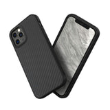 1 x RAW Customer Returns RhinoShield Case compatible with iPhone 12 12 Pro SolidSuit - Shock-absorbing slim protective case with premium finish - 3.5 meter drop protection - Carbon fiber texture - RRP €32.8