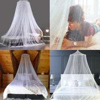 1 x Brand New Mosquito net bed for double bed single bed FaJoek white mosquito net, mosquito net for indoor, mosquito net bed canopy, mosquito net bed canopy hanging 2.5m 9m 0.6m round white  - RRP €20.4