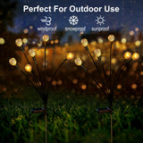 1 x RAW Customer Returns YJFWAL 2 Pack Solar Firefly Lights Garden Solar Firefly Swaying Light Outdoor Solar Powered Decorative Garden Lights Waterproof Yard Patio Path Christmas Decoration, 6 LEDs - RRP €23.23