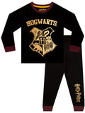 1 x RAW Customer Returns Harry Potter Hogwarts Pajamas for Boys Black 12-13 Years - RRP €22.99