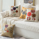 3 x Brand New MIULEE Set of 4 Sunflower Cushion Covers Decorative Pillowcase Sofa Cushions Decorative Pillows Couch Cushions Geometric Patterns Decorative Pillows for Sofa Couch Living Room Bedroom 45 x 45 cm - RRP €54.42