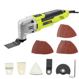 1 x RAW Customer Returns Dewinner Oscillating Multi-Tool, 300W, 0-23000 OPM, with Accessory Set with Saw Blade, Cutting, Polishing, Sandpaper, Multifunctional Purpose - RRP €50.39