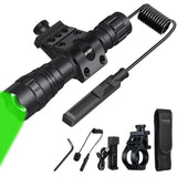 1 x RAW Customer Returns DARKBEAM USB Rechargeable LED Bright Green Light Flashlight, Portable Zoom Green Flashlights for Night Hunting, Observation, Fishing, Astronomy, Stargazing, Rescue, Kit with Metal Clip - RRP €49.99