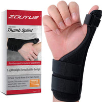 1 x RAW Customer Returns ZOUYUE Wrist Splint with Thumb Splint, Flexible Thumb Brace Wrist Brace for Thumb Joint - RRP €6.04