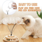 2 x Brand New Interactive wooden cat toy, wooden cat toy, cat intelligence toy, intelligence cat toy, interactive balls for cats, cat toy - RRP €28.22