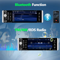 1 x RAW Customer Returns  2 64GB 1 DIN Car Radio with Carplay, Android Auto, Android 13 MP5 Player, 6.86 inch HD Tempered Glass Touch Screen, Car Radio with WiFi, GPS Bluetooth, FM RDS, EQ, SWC, Mirrorlink - RRP €100.84