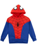 1 x RAW Customer Returns Marvel Sweatshirt for Children Spiderman Hoodie Sweatshirts for Boys Red 4-5 Years - RRP €22.98