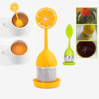 1 x Brand New Tea Infuser 3 pieces tea strainer for loose tea, tea filter animal with handles tea strainer tea egg, tea strainer cup fine mesh tea strainer for loose tea, rose, coffee, spices - RRP €20.4