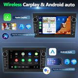 1 x RAW Customer Returns Android 13 Car Radio for Opel Astra Antara Vectra Corsa Vivaro, 2 Din 7 Touchscreen Radio with Wireless Carplay Android Auto, Bluetooth WiFi GPS-NAV and HiFi FM RDS SWC CANBUS AHD Rear View Camera - RRP €137.14