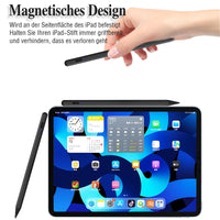 1 x RAW Customer Returns Universival Active iPad Stylus Pens for Touch Screens Rechargeable iPad Pencil with Magnetic, Capacitive Stylus Pen for iPad Pro Air Mini iPhone Samsung iOS Android Tablets-Black - RRP €19.15